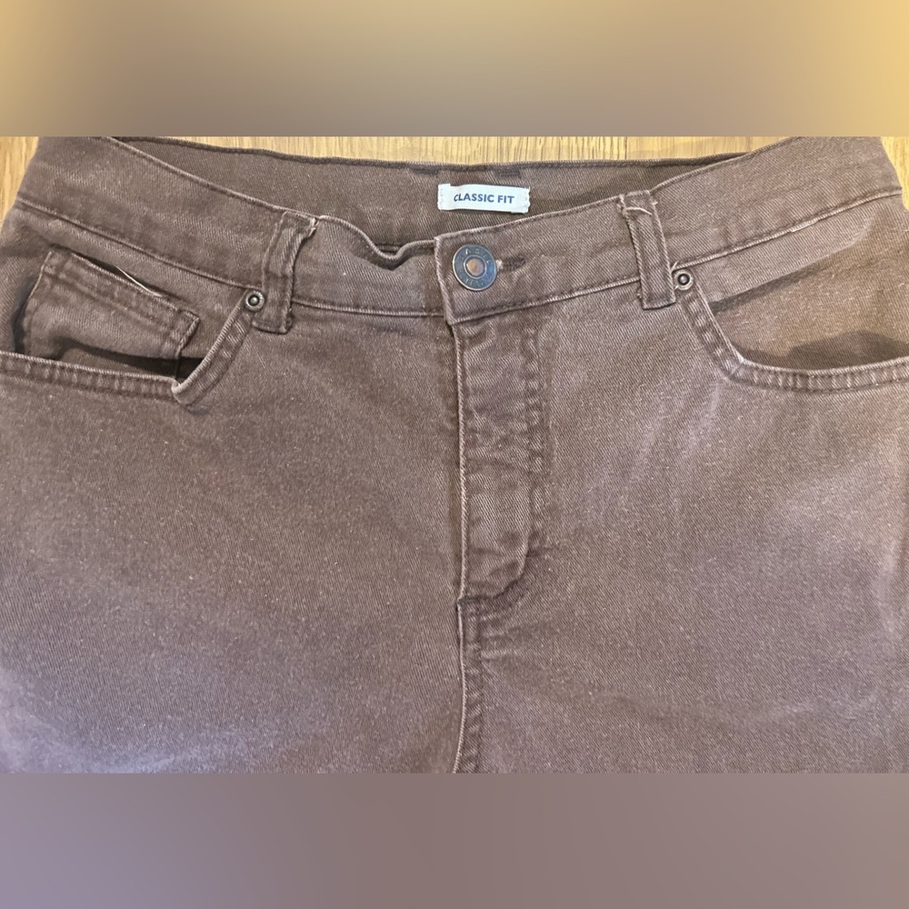Basic Editions Classic Fit Straight Leg Jeans Womens size 8 pants Vintage Denim - Picture 10 of 12